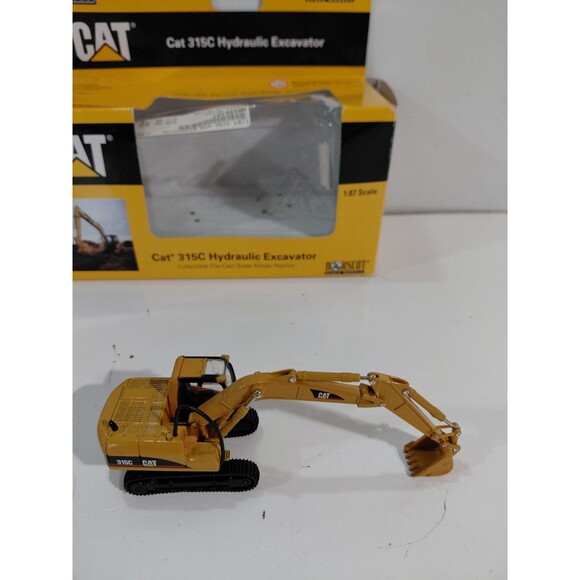 Norscot 55107 HO 1:87 Die Cast Caterpillar 315C Hydraulic Excavator w/Box - Picture 6 of 7